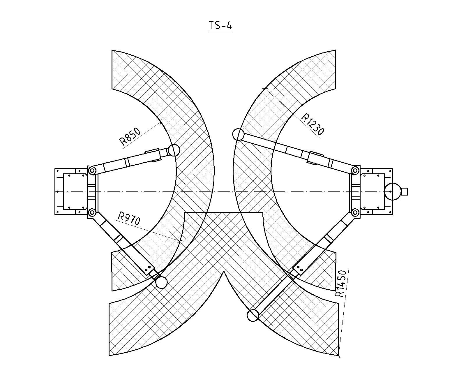 TS-4 Подъемник 2-хст., г/п 4 т, проставки, прямые лапы (220 V ТВ)